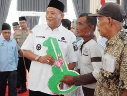 Bupati Langkat Serahkan Bantuan ZIS Rp224 Juta Triwulan II 2026, Komitmen Zakat Pribadi Rp50 Juta