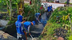 Sekda Binjai Pimpin Gerakan ASRI di 5 Kecamatan, Bersih Parit Cegah Banjir