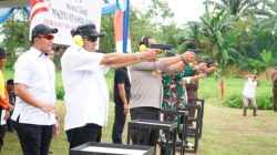Bupati Langkat Ikuti “Menembak Gembira” HUT ke -80 Bhayangkara, Perkuat Sinergitas Forkopimda
