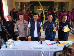 Polda Sumut Ungkap 7 Anggota Geng Motor Begal, Modus Pepet-Todong Sajam
