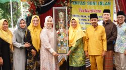 Wabup Langkat Tiorita Tutup Gebyar Muharam Pentas Seni Islam, Desa Pantai Gemi Juara Umum