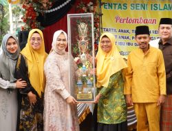 Wabup Langkat Tiorita Tutup Gebyar Muharam Pentas Seni Islam, Desa Pantai Gemi Juara Umum