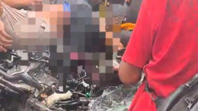 Tabrakan Beruntun Libatkan 8 Kendaraan di Sibolangit , 4 Tewas dan 12 Luka Luka