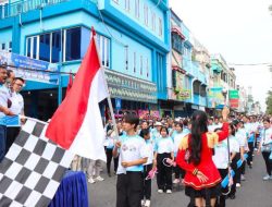 Wali Kota Lepas Jalan Santai HUT ke -111 GMI Getsemani dan HUT ke -108 PKMI Binjai, Dorong Semangat Pelayanan