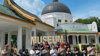 SPN Hinai Polda Sumut Jadi Narasumber Lomba Duta Museum Langkat, Tanamkan Wawasan Kebangsaan Generasi Muda