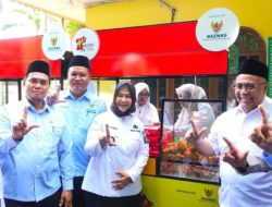 Plt Bupati Tiorita dan Ketua Baznas RI Lepas Dai Mualaf Sekaligus Serahkan Bantuan Z-Chicken di Langkat