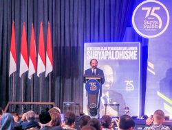 Surya Paloh Hadiri Launching Buku “Surya Palohisme” Karya Iskandar ST di Medan, Kado Ulang Tahun ke-75