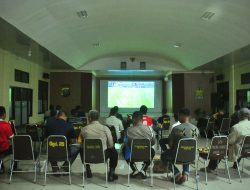 SPN Hinai Polda Sumut Nobar Timnas vs Kamboja, Tanamkan Semangat Kebangsaan ke Siswa