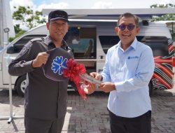 SOL Komit Dukung PAD Taput, Serahkan Mobil Keliling Layanan Pajak dan Retribusi