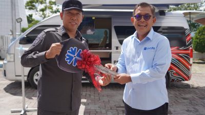 SOL Komit Dukung PAD Taput, Serahkan Mobil Keliling Layanan Pajak dan Retribusi