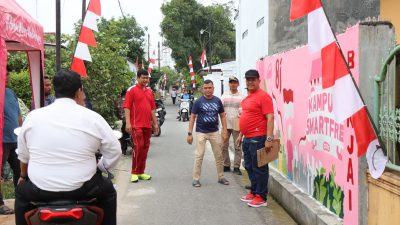 Meriahkan HUT ke-81 RI, 51 Lingkungan di Binjai Kota ikuti Lomba Kebersihan dan Nasionalisme