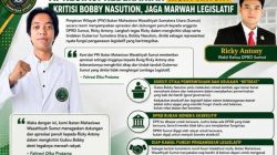 Mahasiswa Wasathiyah Sumut: DPRD Digaji Rakyat Untuk Bersuara, Bukan Jadi Boneka Eksekutif