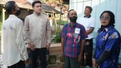 Rumah Sunardi dan Misno di Langkat Terbakar, Pimpinan DPRD Sumut Ricky Anthony Ulurkan Bantuan