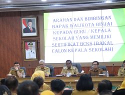 Wali Kota Binjai Ingatkan 66 Calon Kepsek Jaga Integritas : Jabatan Amanah, Jangan Ada Transaksi