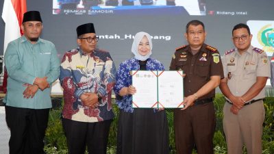 Plt Bupati Langkat Tiorita Surbakti Teken MoU Percepatan Sertifikasi 14 Ribu Tanah Wakaf di Sumut
