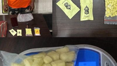 Sat Res Narkoba Polres Langkat Tangkap Pria 49 Tahun, Sita 100 Butir Ekstasi