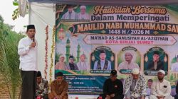 Peringati Maulid Nabi Muhammad SAW 1448 H, Pemko Binjai Ajak Teladani Akhlak Rasulullah dalam Kehidupan Sehari-hari