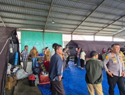 Pemulangan 418 Warga Kuta Tengah Pasca Erupsi Sinabung, TNI-Polri Kawal Ketat