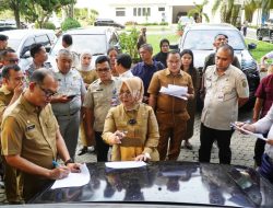 Plt.Bupati Langkat Tiorita Pimpin Penertiban Aset Kendaraan 21 OPD, Seluruh Kendaraan Dinas Diperiksa