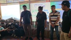 Satresnarkoba Polres Karo Gerebek Lokasi di Gung Leto, 8 Orang Positif Narkoba Diamankan