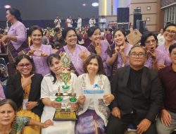 Pesta Puncak Tahun Transformasi 2026 HKBP Distrik XXXI Medan Utara, Kontingen Parompuan HKBP Tegal Rejo Juara 2