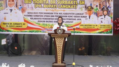 Dari Titik Nol Pematang Jaya, Plt. Bupati Langkat Tiorita Tegaskan Pemerataan Pembangunan Hingga Ujung Langkat