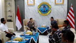Kapolda Sumut Silaturahmi Ke Kodaeral I Belawan, Kolaborasi Jaga Kondusifitas Wilayah
