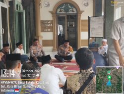 Kapolres Binjai Jumat Keliling di Masjid Al-Muhajirin, Ajak Warga Jaga Kamtibmas